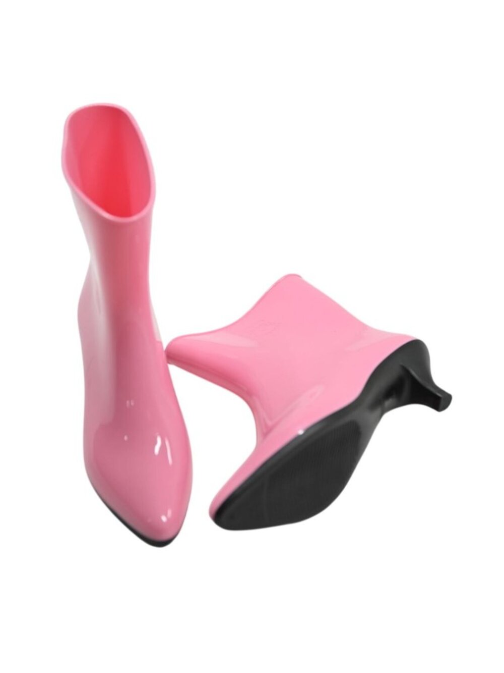 Fiorucci Love Boots in Pink